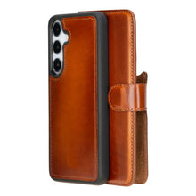 Load image into Gallery viewer, Samsung Galaxy S25 Plus Leather Wallet Case Detachable RFID – Magic