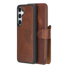 Load image into Gallery viewer, Samsung Galaxy S25 Plus Leather Wallet Case Detachable RFID – Magic