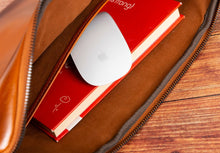 Load image into Gallery viewer, Awe Slim Leather Laptop / Tablet Bag