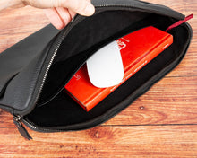 Load image into Gallery viewer, Awe Slim Leather Laptop / Tablet Bag