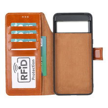 Load image into Gallery viewer, Google Pixel 8 Leather Wallet Case Detachable RFID – Magic