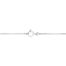 Load image into Gallery viewer, .925 Sterling Silver 3/4 Cttw Round Diamond Spiral Curved Circle Pendant 18" Necklace (I-J Color, I3 Clarity)