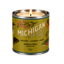 Load image into Gallery viewer, Michigan State Candle