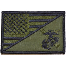 Load image into Gallery viewer, USMC Artillery USA Flag - 2.25x3.5 Patch