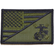 Load image into Gallery viewer, USMC Artillery USA Flag - 2.25x3.5 Patch