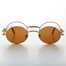 Load image into Gallery viewer, Futuristic Oval Sunglass with Double Eyelid - Ace
