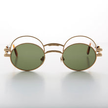 Load image into Gallery viewer, Futuristic Oval Sunglass with Double Eyelid - Ace
