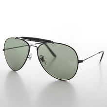 Load image into Gallery viewer, Original Brow Bar Aviator Sunglass with Glass Lens Vintage - Connelly