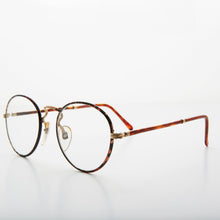 Load image into Gallery viewer, Preppy Round Clear Glass Lens Vintage Glasses - Alex