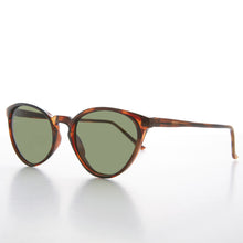 Load image into Gallery viewer, Women's Round Cat Eye Sunglass with Keyhole Bridge - Allie