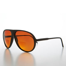 Load image into Gallery viewer, Bifocal Aviator Reading Sunglass with Amber Lens - Alpha