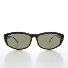 Load image into Gallery viewer, Rectangular Sunglass with Art Deco Etched Temples - Arizona