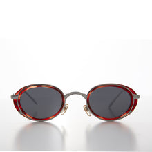 Load image into Gallery viewer, Oval 90s Vintage Sunglass - Atomic