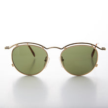 Load image into Gallery viewer, Round Gold Industrial Vintage 90s Sunglasses - Axl