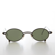Load image into Gallery viewer, Small Oval 90s Full Metal Steampunk Sunglasses - Azari
