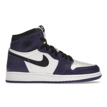 Load image into Gallery viewer, Air Jordan Retro 1 “Court Purple” (GS)