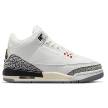 Load image into Gallery viewer, Air Jordan Retro 3 White Cement Reimagined (GS)