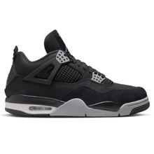 Load image into Gallery viewer, Air Jordan Retro 4 Black Canvas (GS)