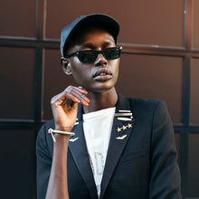 Load image into Gallery viewer, Horn Rim Beatnik Vintage Sunglass Rare Low Profile Style - Wilson