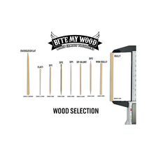 Load image into Gallery viewer, 1000 Qty Double Point Birchwood Toothpicks In Cardboard Reusable Box BiteMyWood Brand