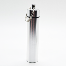 Load image into Gallery viewer, Portable Toothpick Holders – Keychain with Screw Cap in Aluminum & Wood Designs