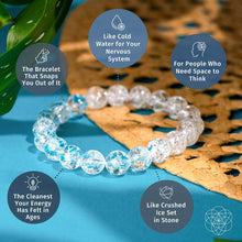 Load image into Gallery viewer, Emotional Ice Bath – The Ice Quartz Bracelet