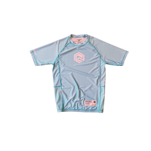 Load image into Gallery viewer, CORE SERIES SHORT SLEEVE RASH GUARD - BLUE