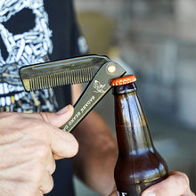 Load image into Gallery viewer, 2-in-1 Folding Ox Horn Comb