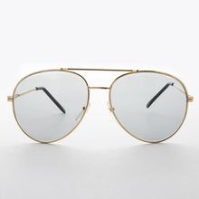 Load image into Gallery viewer, Round Aviator Sunglass with Transition Corning Glass Lens - Bermuda