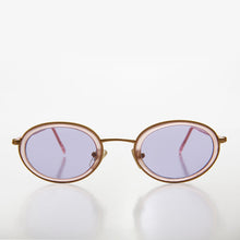 Load image into Gallery viewer, Oval Pastel Vintage Sunglasses - Bloom
