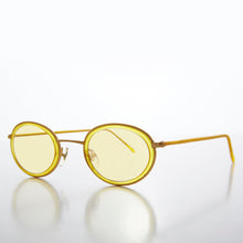 Load image into Gallery viewer, Oval Pastel Vintage Sunglasses - Bloom