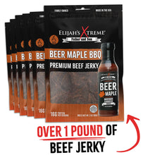 Load image into Gallery viewer, Beer Maple BBQ Beef Jerky - 6 bags (1lb)