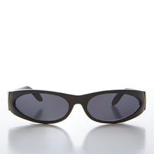 Load image into Gallery viewer, Mod Wrap Around Vintage Sunglasses - Brower