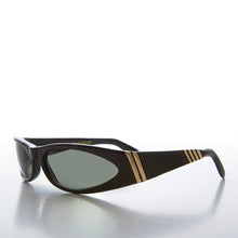 Load image into Gallery viewer, Mod Wrap Around Vintage Sunglasses - Brower