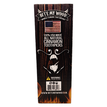 Load image into Gallery viewer, BiteMyWood World Famous Cinnamon Toothpicks In 21 Bags