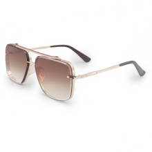 Load image into Gallery viewer, Smaller Bella Coffee - Tangle Free Aviator Sunglasses