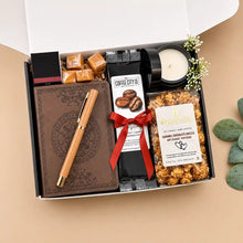 Load image into Gallery viewer, Men's Leather Journal & Pen Set