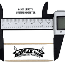 Load image into Gallery viewer, We sell and distribute 2 kinds of quality USA Birchwood Toothpicks. Double Point and Single Point.