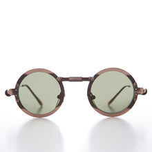 Load image into Gallery viewer, Round Industrial Steampunk Vintage Sunglass - Callum