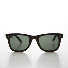 Load image into Gallery viewer, Classic Black Square Sunglass with Glass Lens - Campbell