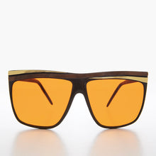 Load image into Gallery viewer, Women's 80s Large Sunglasses with Orange Lenses - Carla