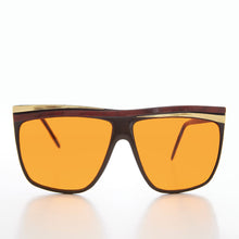 Load image into Gallery viewer, Women's 80s Large Sunglasses with Orange Lenses - Carla