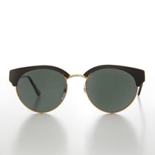 Load image into Gallery viewer, Round Half Frame Cat Eye Vintage Sunglasses - Carrie