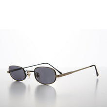 Load image into Gallery viewer, Tiny Half Frame Rectangular 90s Vintage Sunglass - Carson