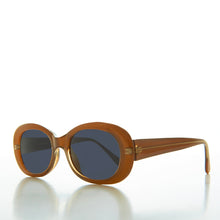 Load image into Gallery viewer, Oval Mod Sunglasses Vintage 90s - Cava
