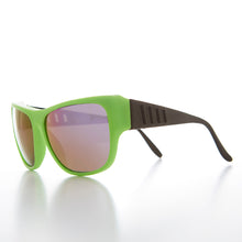 Load image into Gallery viewer, 80s Neon Sunglass with Black Temples - Chewy