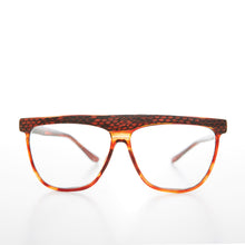 Load image into Gallery viewer, Snakeskin Clear Lens 80s Glasses - Cobra