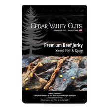 Load image into Gallery viewer, Sweet, Hot, & Spicy Premium Beef Jerky