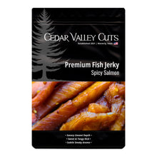 Load image into Gallery viewer, Spicy Salmon Premium Fish Jerky