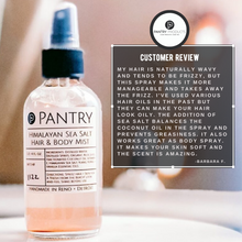 Load image into Gallery viewer, Himalayan Sea Salt Hair + Body Mist - Beach Waves Hair Spray